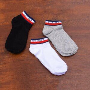 Tommy Hilfiger Logo Unisex Simple Cotton Socks
